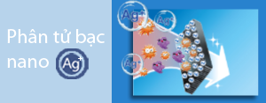 Bộ khử mùi phân tử bạn NANO Ag+