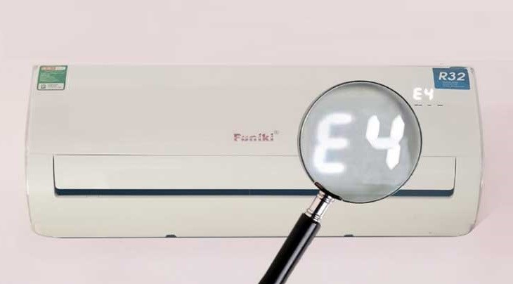 Nguyên Nhân và Cách Khắc Phục Lỗi E4 Điều Hòa Funiki
