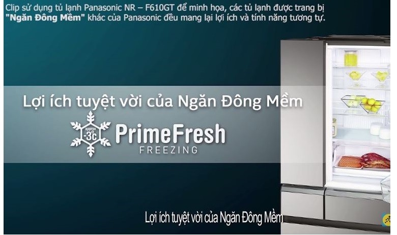 5 tủ lạnh Panasonic có ngăn đông mềm giá rẻ hấp dẫn