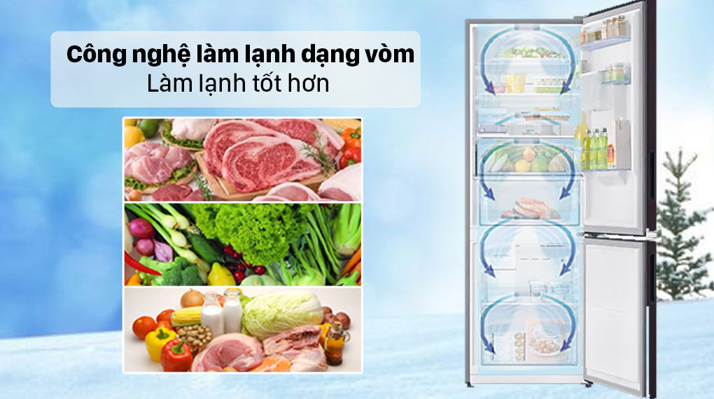 Tủ lạnh Samsung RB30N4190BY/SV – Công nghệ làm lạnh vòm cho hiệu quả tối ưu