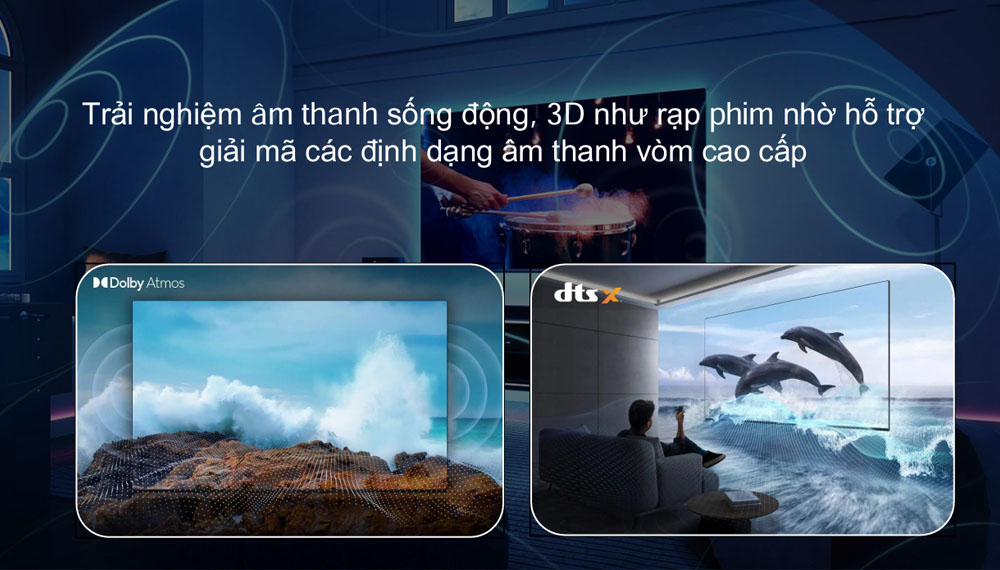 Tivi TCL giá rẻ mang đến trải nghiệm âm thanh sống động như rạp phim