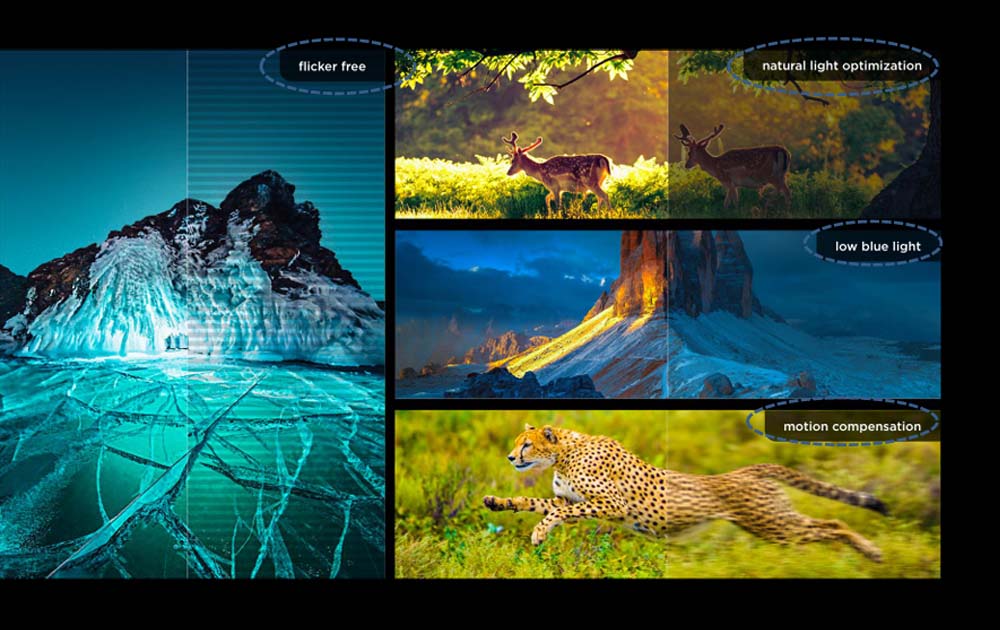 Tivi TCL 65P8K – Bảo vệ mắt toàn diện với công nghệ Multiple Eye Care