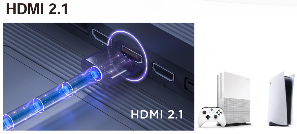 Google Tivi TCL 65P8K giá rẻ với cổng kết nối HDMI 2.1 dành cho game thủ