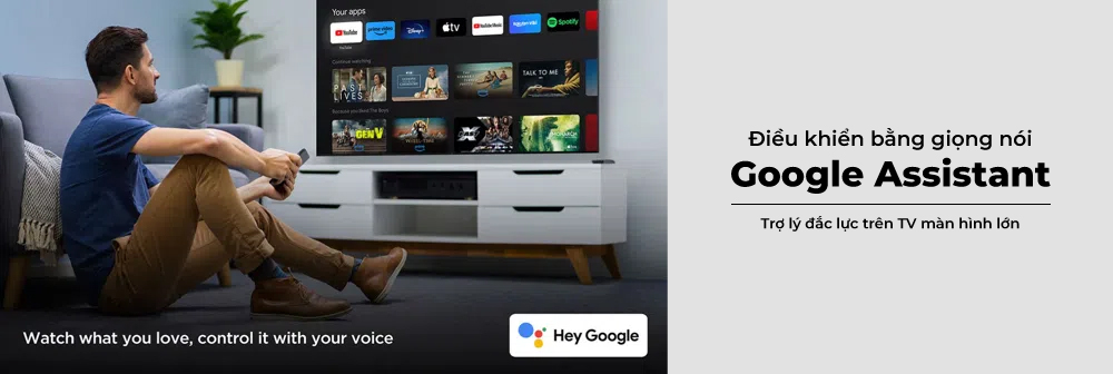 Tivi TCL 65P6K giá rẻ – Trải nghiệm Google TV thông minh, thân thiện