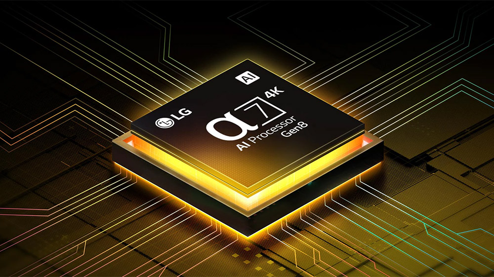 Smart tivi LG 50UA8450PSA – Bộ xử lý α7 AI 4K Gen8 tối ưu hình ảnh vượt trội