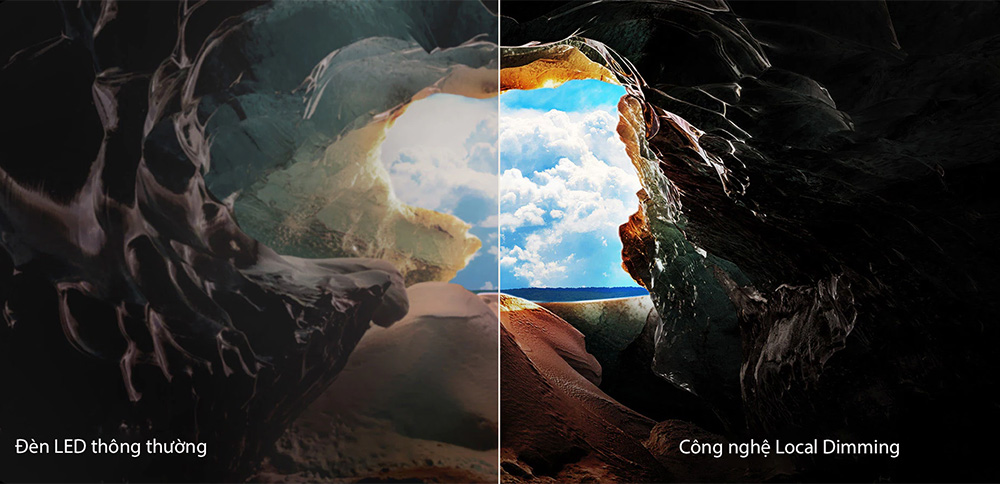 Tivi LG – Hiển thị sắc nét với công nghệ Local Dimming tiên tiến