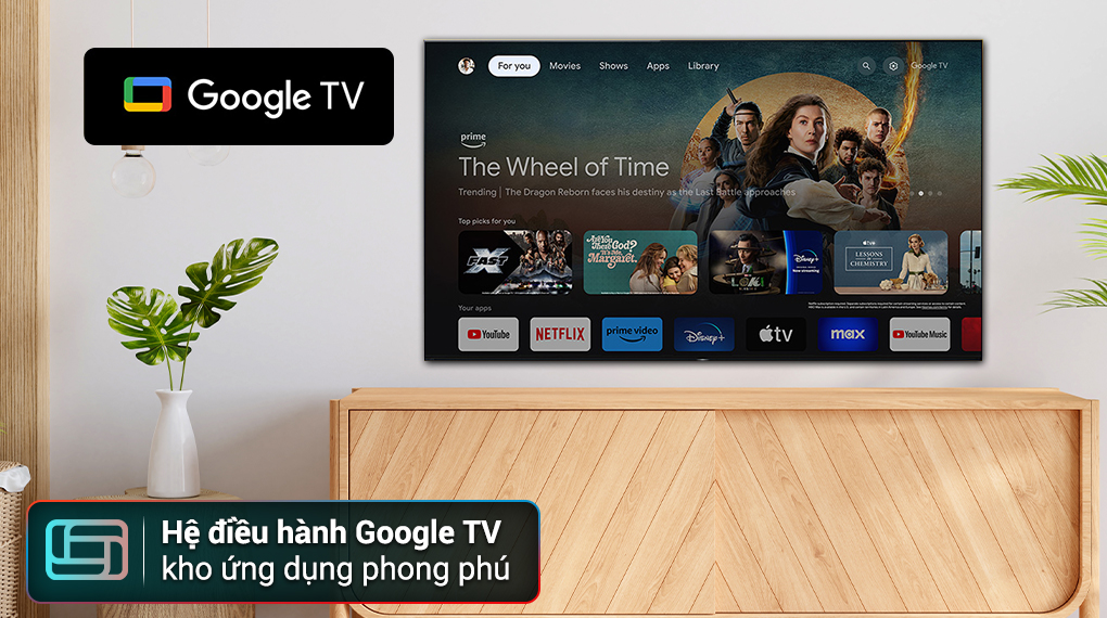 Google Tivi Sony – Giao Diện Thông Minh, Cá Nhân Hóa Trải Nghiệm Giải Trí