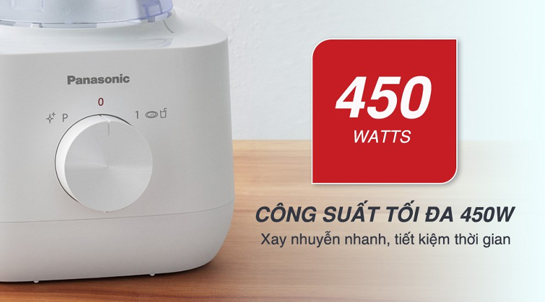 Hiệu suất mạnh mẽ cùng Máy xay sinh tố Panasonic MX-EP3111WRA