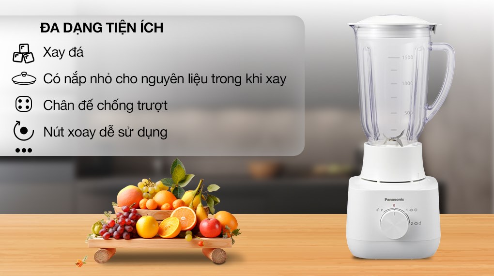 Máy xay sinh tố Panasonic giá rẻ – An toàn sử dụng, tiện lợi trong từng chi tiết