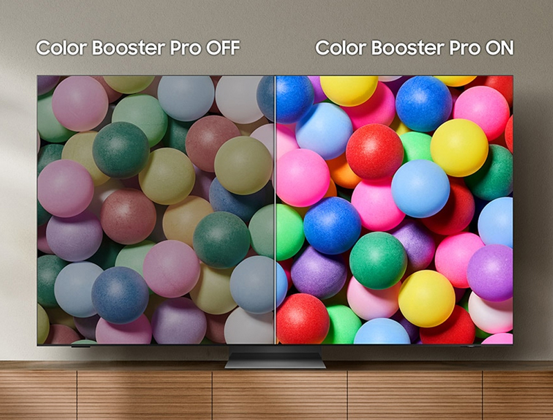 Tivi Samsung QA55Q7FA giá rẻ – Nâng Tầm Hình Ảnh Với Color Booster Pro