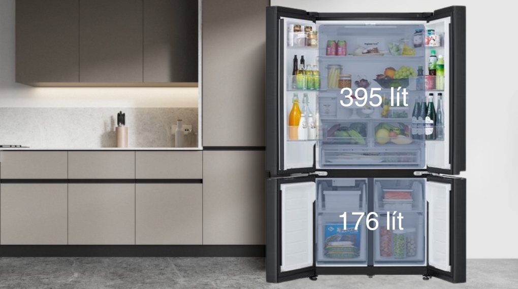 Tủ lạnh LG LFD58BLMA Inverter 571 lít – Dung tích lớn, bảo quản tối ưu