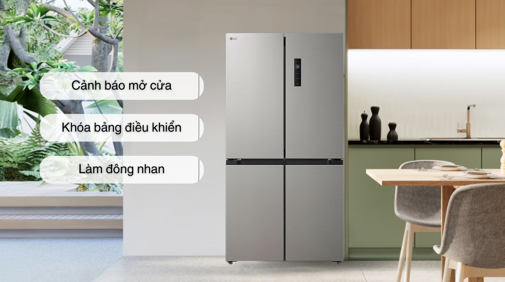 Mua Tủ lạnh LG LFB47SVM giá rẻ – Tiện ích thông minh, sử dụng an toàn và tiết kiệm