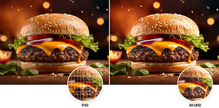 Smart Tivi Samsung 55BED-H – Hình ảnh chuẩn 4K sắc nét, sống động