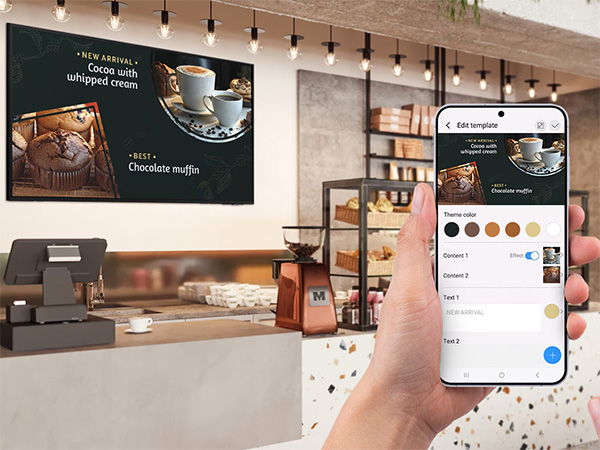 Tivi Samsung – Quản lý nội dung dễ dàng với ứng dụng Business TV