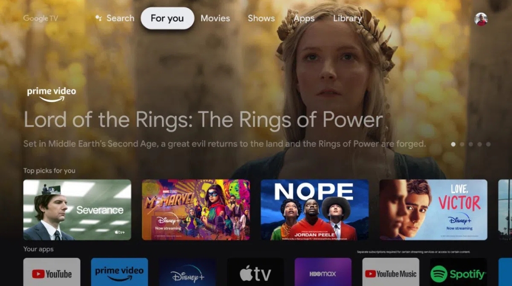 Google Tivi TCL – Giao diện thân thiện, kho ứng dụng giải trí đa dạng