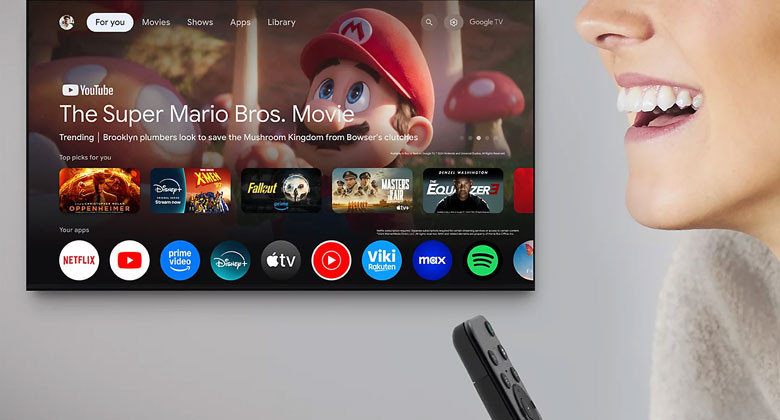 Tivi Sony K-55S20M2 giá rẻ – Thiết kế chân đế chữ T tinh tế, hài hòa không gian sống