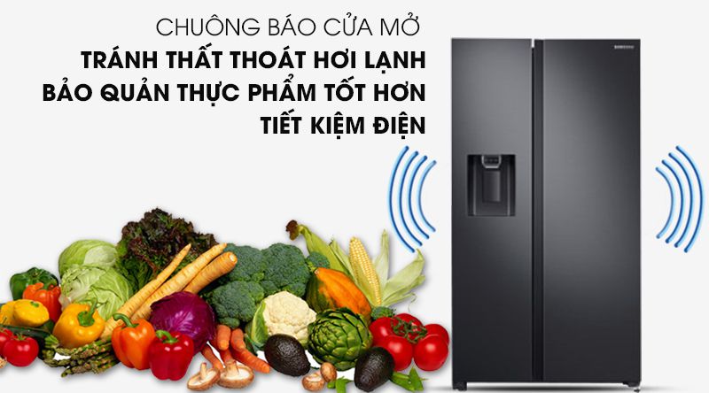 Mua Tủ lạnh Samsung chính hãng giá rẻ với chuông báo mở cửa thông minh