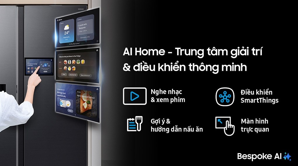Tiện ích thông minh khi Mua Tủ lạnh Samsung chính hãng giá rẻ