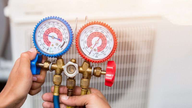 Lỗi H1 điều hòa Panasonic do thiếu gas hoặc hết gas