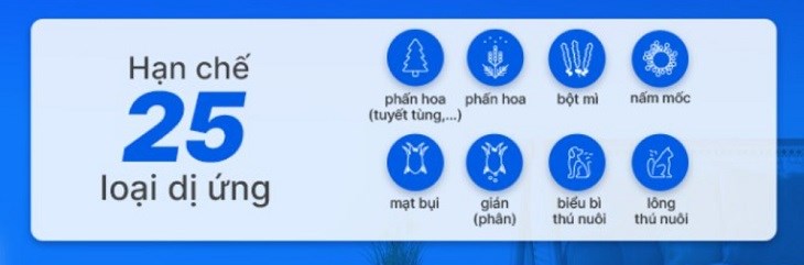 Phin lọc Enzyme Blue + PM2.5 – Hạn chế đến 25 tác nhân gây dị ứng hiệu quả