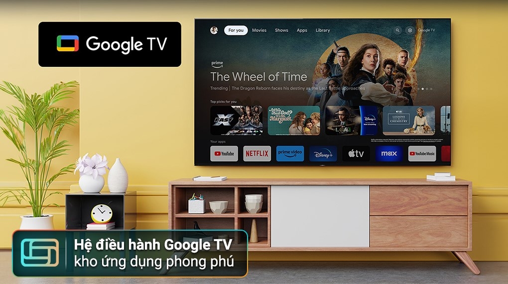 Google Tivi Sony – Hệ điều hành thông minh, giải trí đa dạng