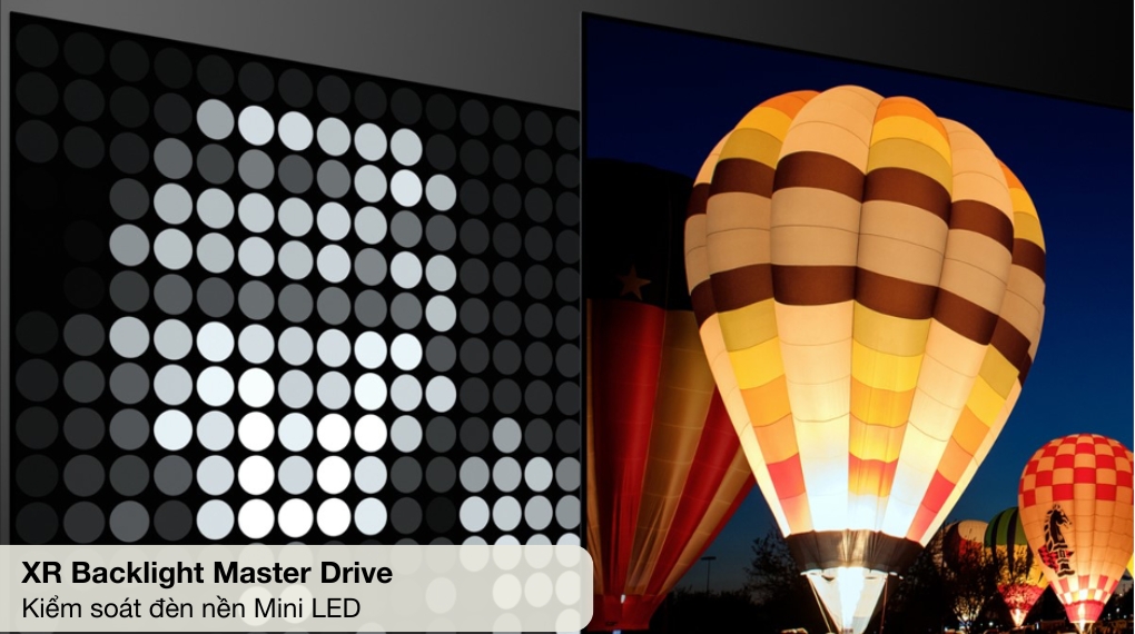 Google Tivi Sony K-65XR50 65 inch 4K – Hình ảnh sắc nét, tối ưu cho giải trí và gaming