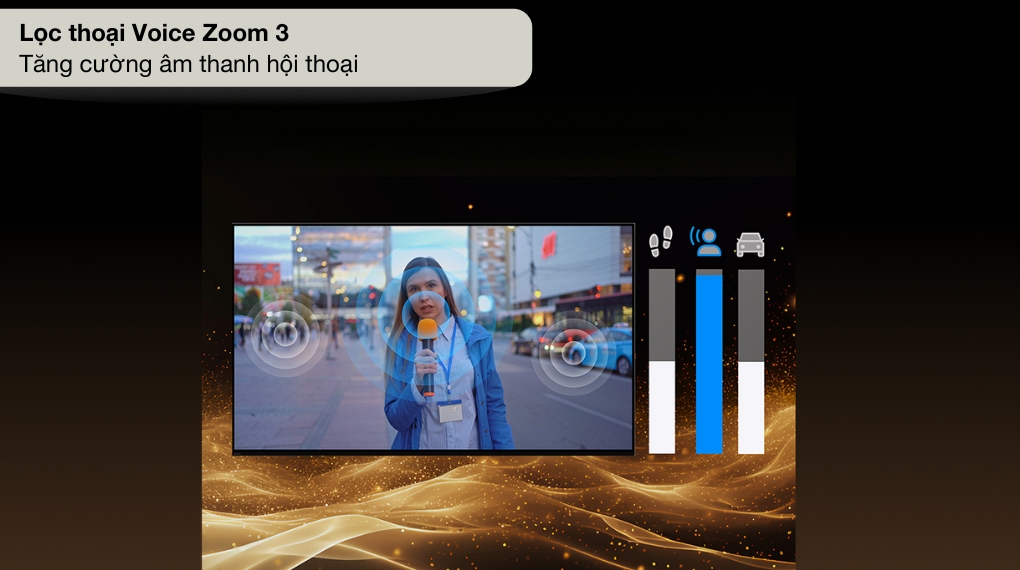 Tivi Sony K-65XR50 – Âm thanh chuẩn điện ảnh, hội thoại luôn rõ ràng