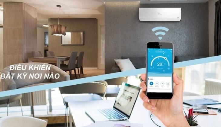 Lợi ích khi điều khiển điều hòa Nagakawa bằng điện thoại