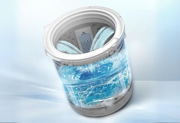 Máy giặt Hisense ứng dụng công nghệ giặt WaterFall với luồng nước mạnh và liên tục