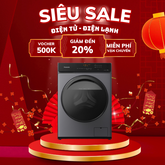 Máy giặt Panasonic NA-V10FA1LVT inverter 10kg