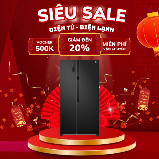 Tủ lạnh LG GR-B256BL inverter 519 lít