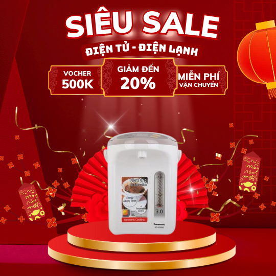 Bình thủy điện Panasonic  3 lít NC-EG3000CSY