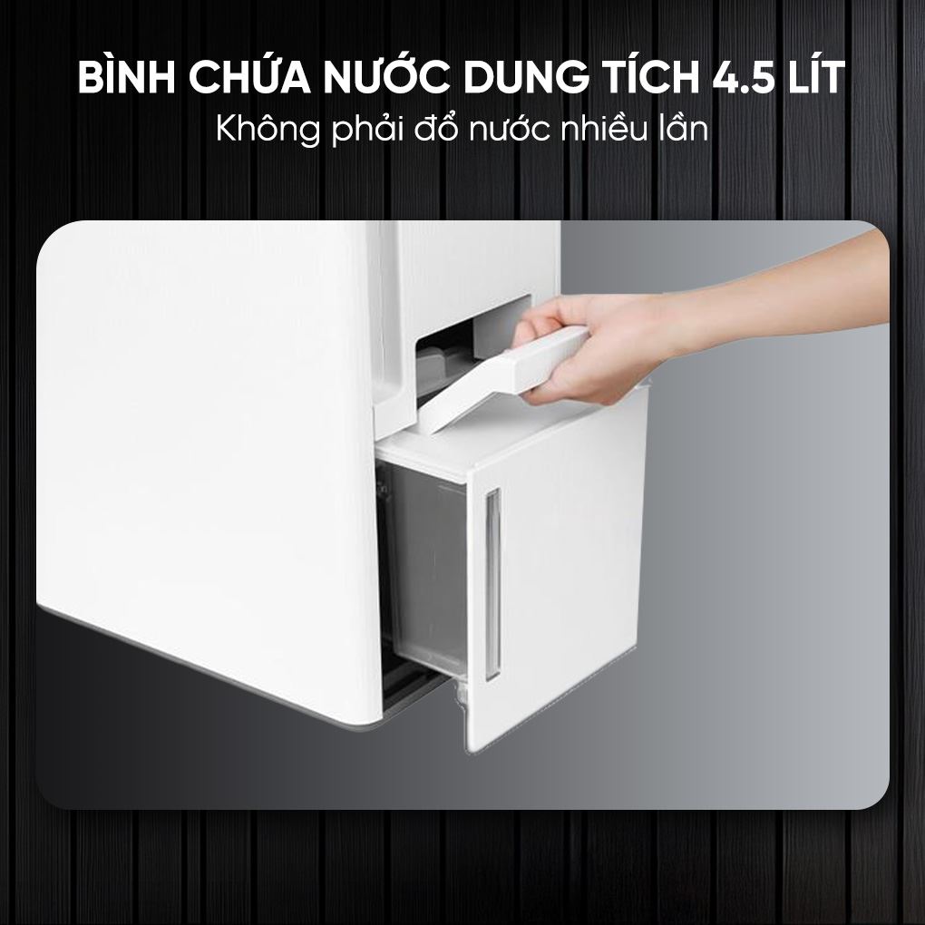 Tiện ích thông minh, vận hành an toàn của Máy hút ẩm Sharp