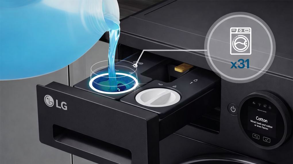 Tiện ích thông minh trên Máy giặt LG chính hãng giá rẻ