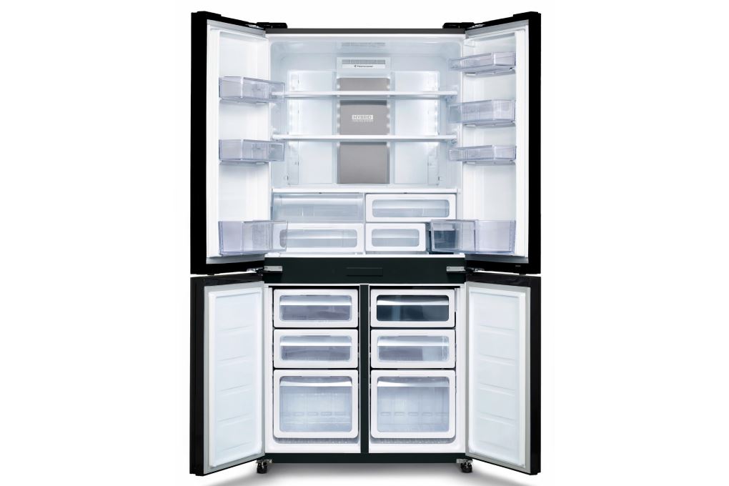 Ngăn đá và ngăn lạnh rộng rãi, tiện dụng trên Tủ lạnh Sharp