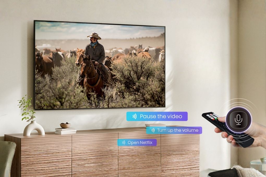 Tiện ích thông minh trên Smart Tivi QLED Hisense 65Q6Q 65 inch 4K