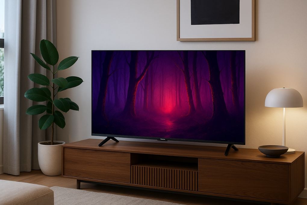 Thiết kế hiện đại, nhỏ gọn của Smart Tivi QLED Hisense 75Q6Q 75 inch 4K