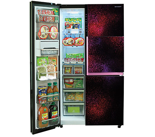 Tủ lạnh side by side Sharp SJ-CX903-RK inverter